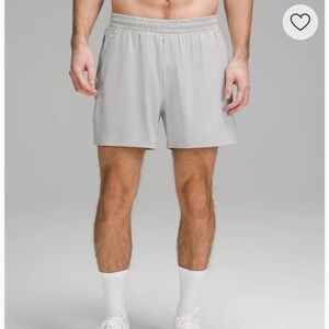 Lululemon Pace Breaker Lined Shorts 5” Gray